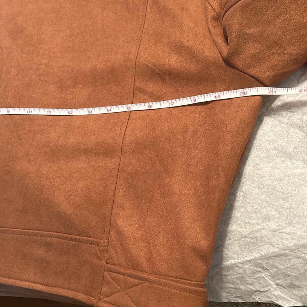 Ellison L Faux Suede Jacket - Picture 11 of 15